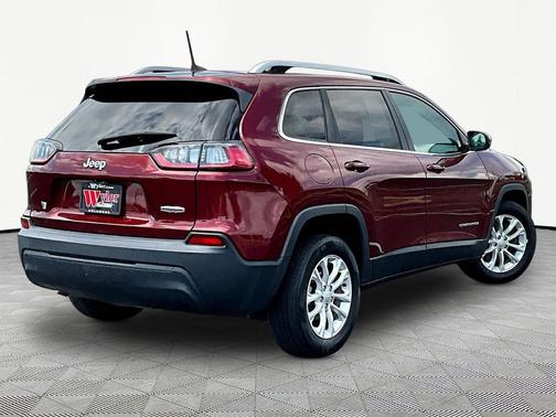 Velvet Red Pearlcoat 2019 Jeep Cherokee Latitude