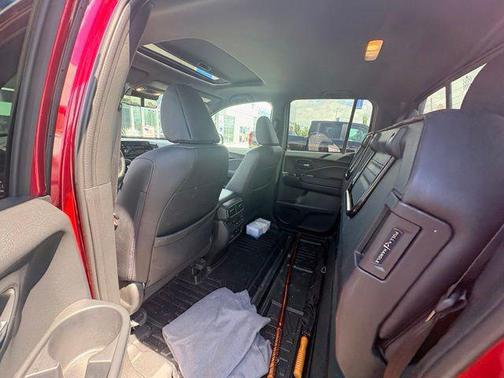Radiant Red 2025 Honda Ridgeline Black