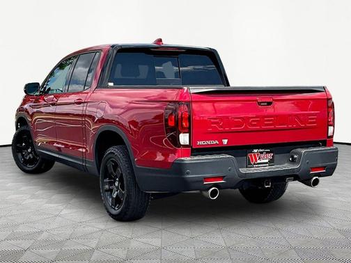 Radiant Red 2025 Honda Ridgeline Black