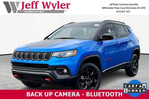 Laser Blue Pearlcoat 2023 Jeep Compass Trailhawk