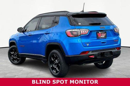 Laser Blue Pearlcoat 2023 Jeep Compass Trailhawk