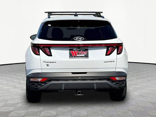 White Pearl 2024 Hyundai TUCSON Hybrid Limited