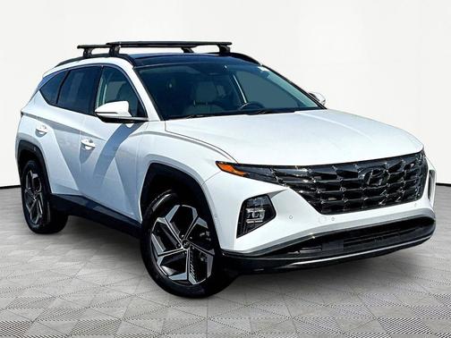 White Pearl 2024 Hyundai TUCSON Hybrid Limited