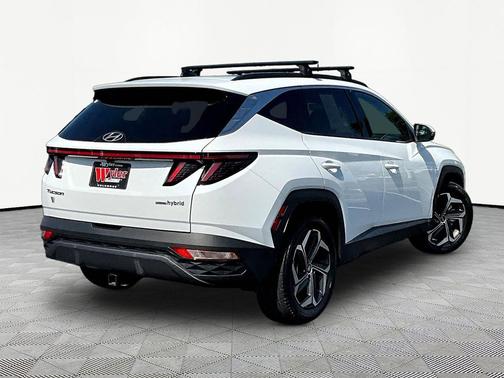 White Pearl 2024 Hyundai TUCSON Hybrid Limited