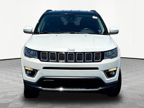 White Clearcoat 2021 Jeep Compass Limited