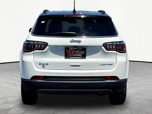 White Clearcoat 2021 Jeep Compass Limited