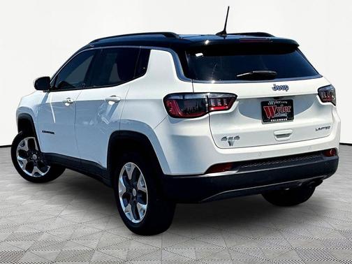 White Clearcoat 2021 Jeep Compass Limited