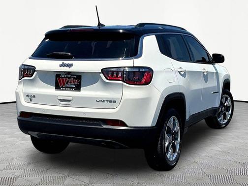 White Clearcoat 2021 Jeep Compass Limited