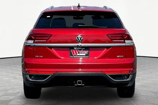 Red Metallic 2022 Volkswagen Atlas Cross Sport 3.6L V6 SE w/Technology