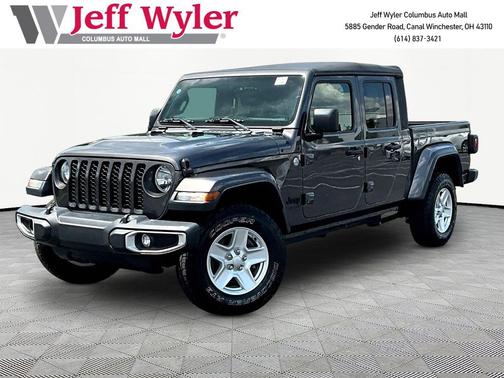 Granite Crystal Metallic Clearcoat 2021 Jeep Gladiator Sport S