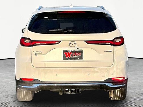 Rhodium White Premium 2024 Mazda CX-90 PHEV Premium Plus