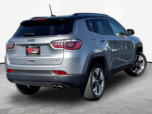 Billet Silver Metallic Clearcoat 2019 Jeep Compass Limited