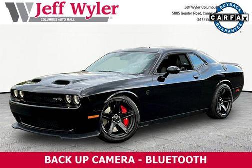 Pitch Black Clearcoat 2020 Dodge Challenger SRT Hellcat