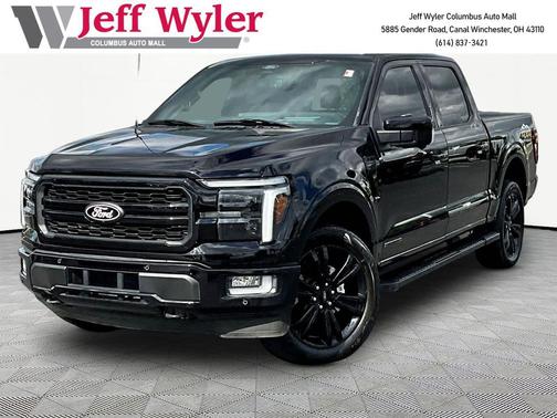 AGATE BLACK METALLIC 2024 Ford F-150 Lariat