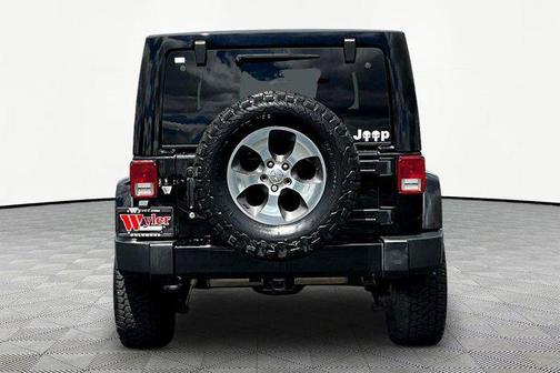 Black Clearcoat 2017 Jeep Wrangler Unlimited Sahara