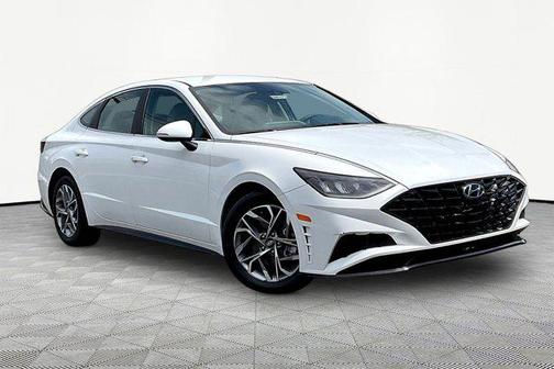 Quartz White 2020 Hyundai SONATA SEL