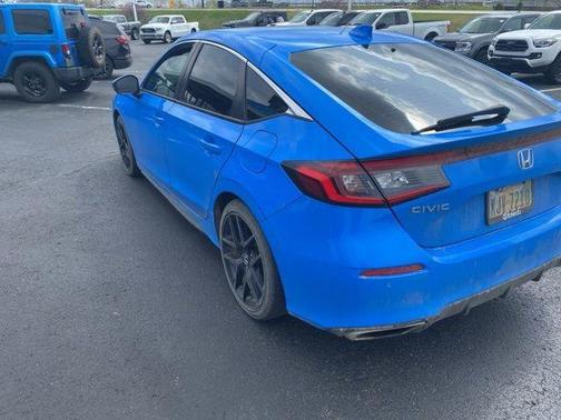 Boost Blue Pearl 2022 Honda Civic Sport Touring