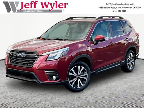 Crimson Red Pearl 2022 Subaru Forester Limited