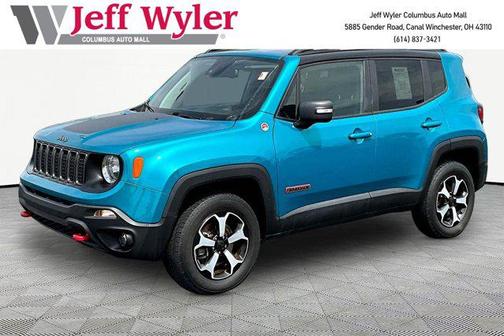 Bikini Metallic Clearcoat 2021 Jeep Renegade Trailhawk