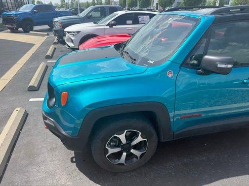 Bikini Metallic Clearcoat 2021 Jeep Renegade Trailhawk