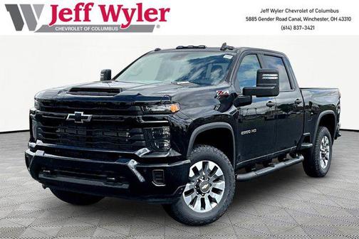 Black 2026 Chevrolet Silverado 2500 Custom