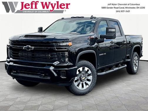 Black 2026 Chevrolet Silverado 2500 Custom
