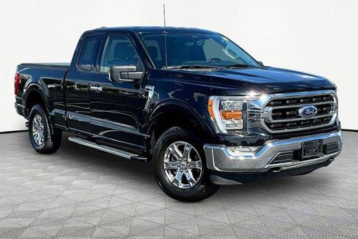 AGATE BLACK METALLIC 2022 Ford F-150 XLT