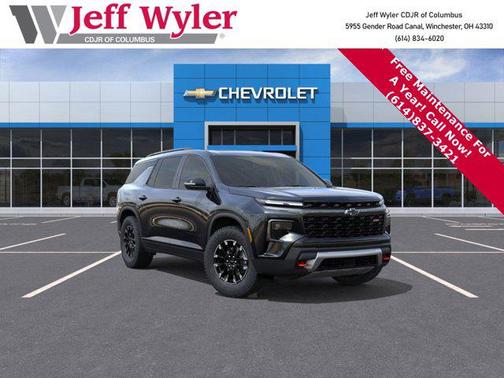 Mosaic Black Metallic 2026 Chevrolet Traverse AWD Z71