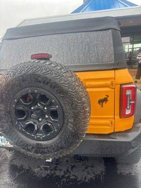 CYBER ORANGE MET TRI-COAT 2022 Ford Bronco Wildtrak