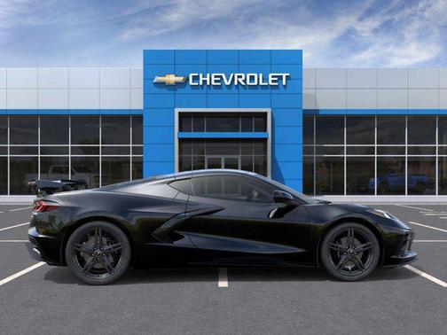 Black 2026 Chevrolet Corvette Stingray w/1LT