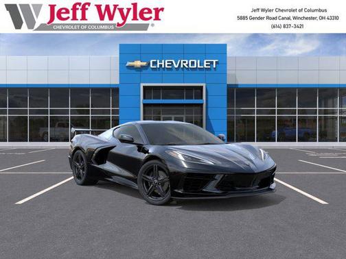 Black 2026 Chevrolet Corvette Stingray w/1LT