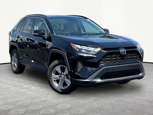 Midnight Black Metallic 2024 Toyota RAV4 Hybrid XLE
