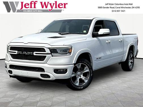 Bright White Clearcoat 2022 RAM 1500 Laramie