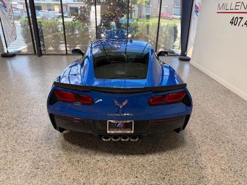 Blue 2019 Chevrolet Corvette Grand Sport