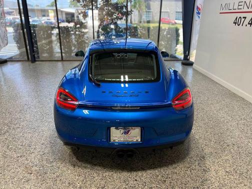 Sapphire Blue Metallic 2015 Porsche Cayman GTS