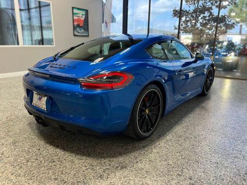 Sapphire Blue Metallic 2015 Porsche Cayman GTS