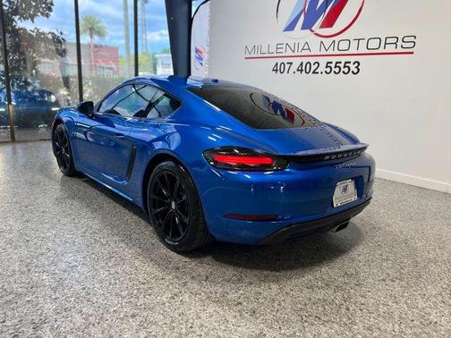 Blue 2018 Porsche 718 Cayman Base