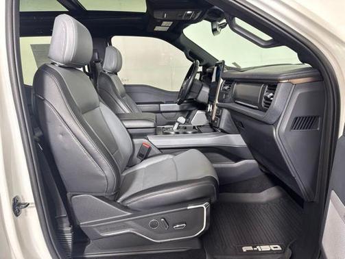 STAR WHITE METALLIC TRICOAT 2023 Ford F-150 LARIAT