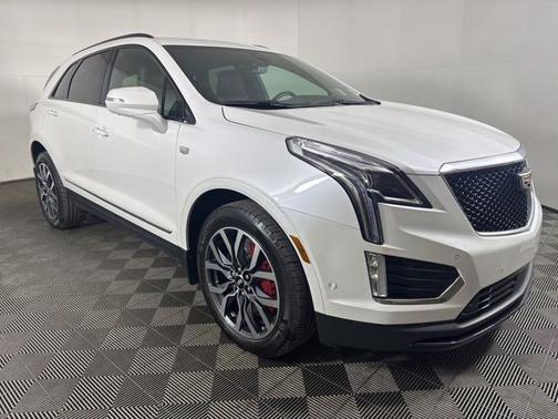 Crystal White Tri-Coat 2022 Cadillac XT5 SPORT