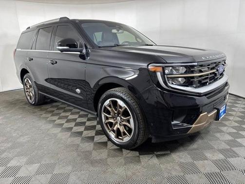 AGATE BLACK METALLIC 2025 Ford Expedition KING RANCH
