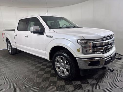 WHITE PLATINUM METALLIC TC 2018 Ford F-150 LARIAT