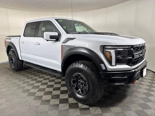 SPACE WHITE METALLIC 2025 Ford F-150 RAPTOR