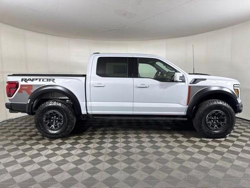 SPACE WHITE METALLIC 2025 Ford F-150 RAPTOR