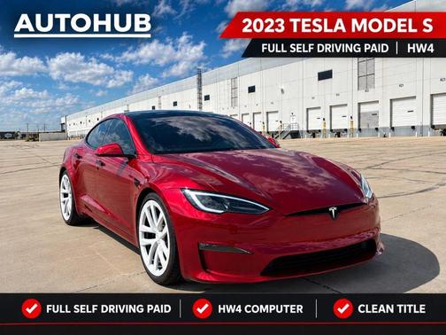 Ultra Red 2023 Tesla Model S Standard Range