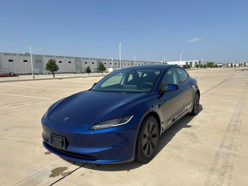Deep Blue Metallic 2024 Tesla Model 3 Long Range