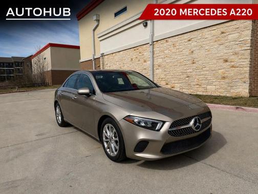 Silver 2020 Mercedes-Benz A-Class A 220 Sedan 4D