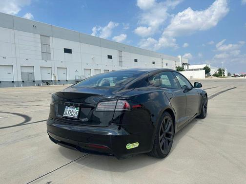 Solid Black 2023 Tesla Model S Standard Range