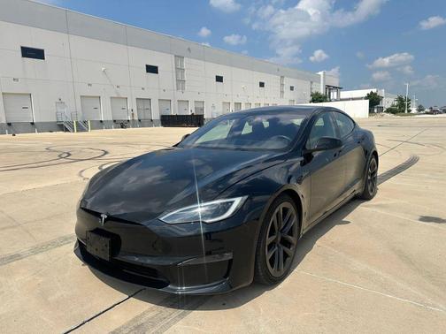 Solid Black 2023 Tesla Model S Standard Range