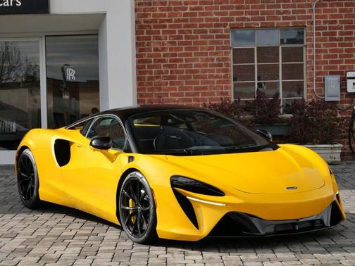 Volcano Yellow 2023 McLaren Artura TechLux