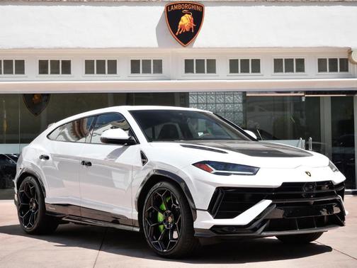 Bianco Monocerus Metallic 2024 Lamborghini Urus Performante